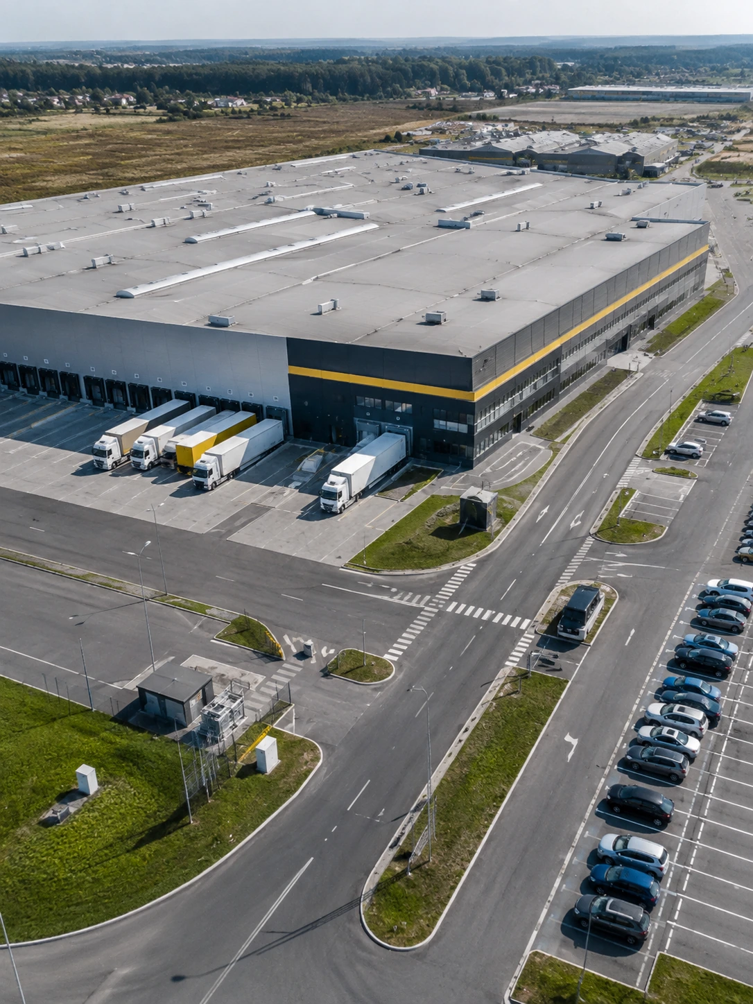 Firmy i obiekty — Hala i kompleks logistyczny
